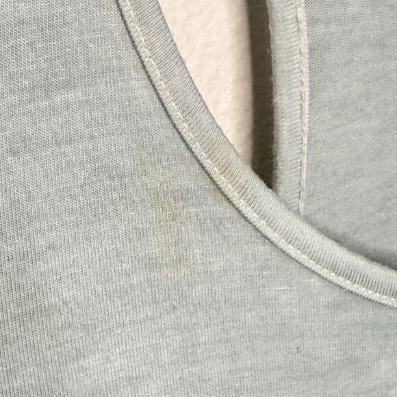 Young Fabulous & Broke Ombre Sleeveless Ruched Maxi Dress, M - Picture 7 of 8